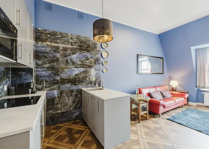 公寓 Blue House & Jacuzzi