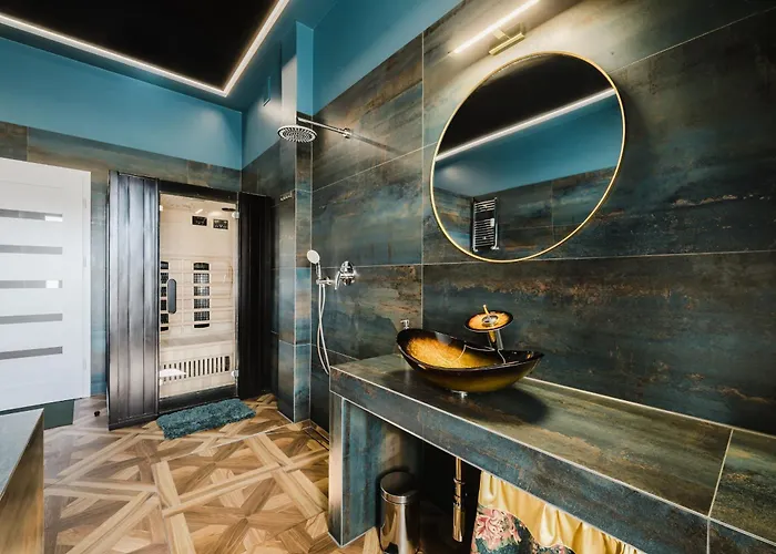 Lägenhet Blue House & Jacuzzi *