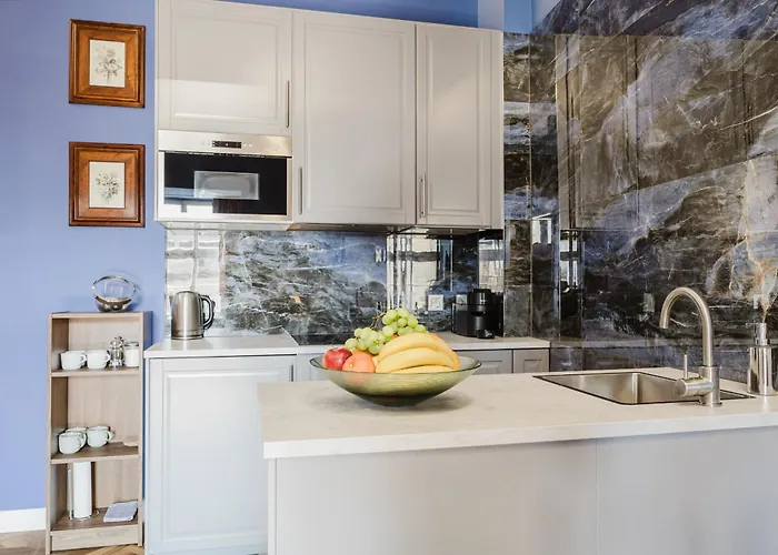 Lägenhet Blue House & Jacuzzi *